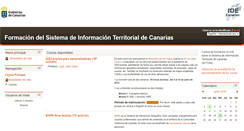 Desktop Screenshot of formacion.grafcan.es